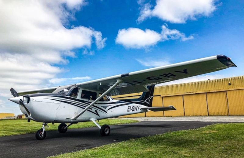 Cessna 172 EI-GWY on the apron at Waterford Airport